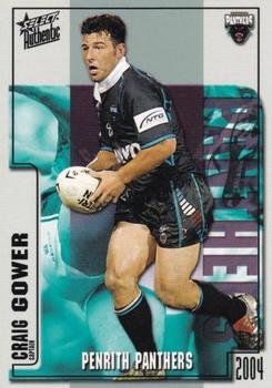 2004 Select Authentic #100 Craig Gower Front